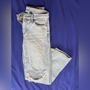 American Eagle Outfitters Sky Blue Relaxed Jeans